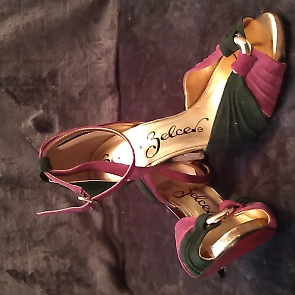 SERGIO ZELCER Open Toe High Heels